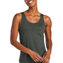 District Womens Perfect Tri Relaxed Tank Top - Deepest Grey