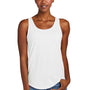 District Womens Perfect Tri Relaxed Tank Top - White
