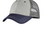 District Mens Adjustable Hat - Chrome Grey/New Navy Blue