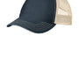 District Mens Adjustable Hat - Navy Blue/Stone Brown