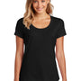 District Womens Flex Short Sleeve Scoop Neck T-Shirt - Black