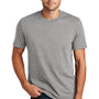 District Mens Re-Tee Short Sleeve Crewneck T-Shirt - Heather Light Grey