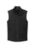 Port Authority F906 Collective Smooth Fleece Full Zip Vest Deep Black Flat Front