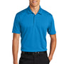 Port Authority Mens Staff Performance Moisture Wicking Short Sleeve Polo Shirt - Brilliant Blue