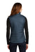 Port Authority Womens Packable Puffy Full Zip Vest Regatta Blue/River Navy Blue Side