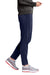Sport-Tek LPST95 Tricot Track Pants w/ Pockets True Navy Blue Side