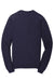 Port & Company Mens Beach Wash Fleece Crewneck Sweatshirt True Navy Blue Flat Back