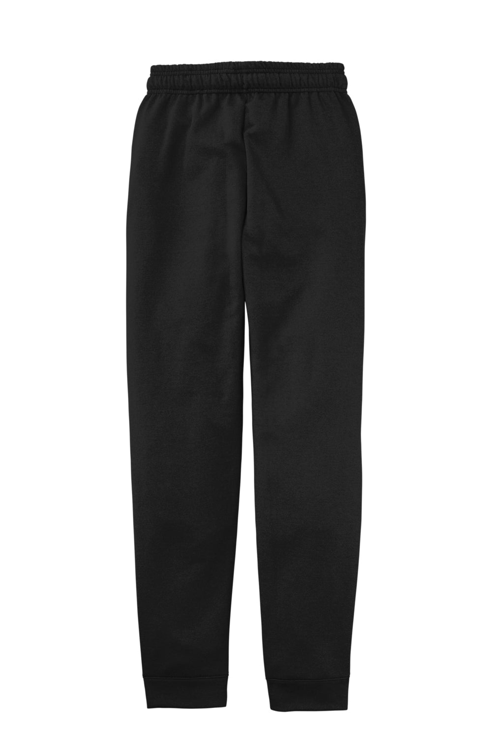 Port & Company PC78J Core Fleece Jogger Sweatpants w/ Pockets Jet Black Flat Back