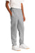 Port & Company PC78YJ Core Fleece Jogger Sweatpants w/ Pockets Heather Grey 3Q