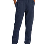 Port & Company Youth Core Fleece Jogger Sweatpants w/ Pockets - Navy Blue