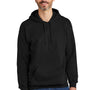 Gildan Mens Softstyle Hooded Sweatshirt Hoodie - Black