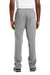 Sport-Tek ST257 Open Bottom Sweatpants w/ Pockets Heather Vintage Grey Back