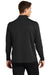 Sport-Tek Mens French Terry 1/4 Zip Sweatshirt Black Side
