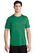 Sport-Tek Mens Short Sleeve Crewneck T-Shirt Kelly Green Front