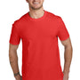 Volunteer Knitwear Mens USA Made Daily Short Sleeve Crewneck T-Shirt - Flag Red
