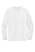 Volunteer Knitwear VL60LS Chore Long Sleeve Crewneck T-Shirt White Flat Front