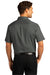Port Authority Mens SuperPro React Short Sleeve Button Down Shirt w/ Pocket Storm Grey Side