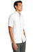 Port Authority W961 UV Daybreak Short Sleeve Button Down Shirt White 3Q