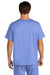 Wonderwink WW5068 Premiere Flex Short Sleeve V-Neck Shirt Ceil Blue Back