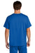 Wonderwink WW5068 Premiere Flex Short Sleeve V-Neck Shirt Royal Blue Back