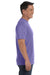Comfort Colors C1717 Mens Short Sleeve Crewneck T-Shirt Violet Purple Side
