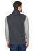 Core 365 CE701 Mens Cruise Water Resistant Full Zip Fleece Vest Carbon Grey Back