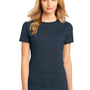 District Womens Perfect Weight Short Sleeve Crewneck T-Shirt - New Navy Blue