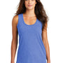 District Womens Perfect Tri Tank Top - Royal Blue Frost