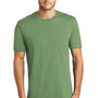 District Mens Perfect Weight Short Sleeve Crewneck T-Shirt - Fresh Fatigue Green