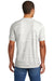 District DT365 Mens Cosmic Short Sleeve Crewneck T-Shirt White/Black Back