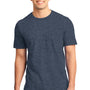 District Mens Very Important Short Sleeve Crewneck T-Shirt - Heather Navy Blue