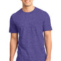 District Mens Very Important Short Sleeve Crewneck T-Shirt - Heather Purple