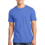 District Mens Very Important Short Sleeve Crewneck T-Shirt - Royal Blue Frost