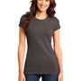 District Womens Very Important Short Sleeve Crewneck T-Shirt - Heather Brown