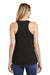 District DT6302 Womens Very Important Tank Top Black Back