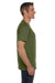 Econscious EC1000 Mens Short Sleeve Crewneck T-Shirt Olive Green Side