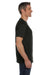 Econscious EC1000 Mens Short Sleeve Crewneck T-Shirt Black Side
