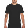 Econscious Mens USA Made Short Sleeve Crewneck T-Shirt - Black