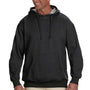 Econscious Mens Heathered Fleece Hooded Sweatshirt Hoodie - Charcoal Grey