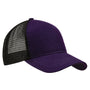 Econscious Mens Adjustable Trucker Hat - Beetroot Purple/Black