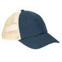 Econscious Mens Adjustable Trucker Hat - Navy Blue/Oyster