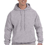 Gildan Mens DryBlend Moisture Wicking Hooded Sweatshirt Hoodie - Sport Grey