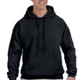 Gildan Mens DryBlend Moisture Wicking Hooded Sweatshirt Hoodie - Black