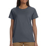 Gildan Womens Ultra Short Sleeve Crewneck T-Shirt - Charcoal Grey - Closeout
