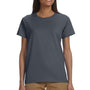 Gildan Womens Ultra Short Sleeve Crewneck T-Shirt - Heather Dark Grey