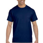 Gildan Mens Ultra Short Sleeve Crewneck T-Shirt w/ Pocket - Navy Blue