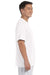 Gildan G420 Mens Performance Jersey Moisture Wicking Short Sleeve Crewneck T-Shirt White Side