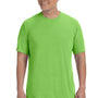 Gildan Mens Performance Jersey Moisture Wicking Short Sleeve Crewneck T-Shirt - Lime Green