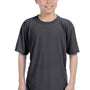 Gildan Youth Performance Jersey Moisture Wicking Short Sleeve Crewneck T-Shirt - Charcoal Grey