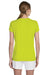 Gildan G420L Womens Performance Jersey Moisture Wicking Short Sleeve Crewneck T-Shirt Safety Green Back